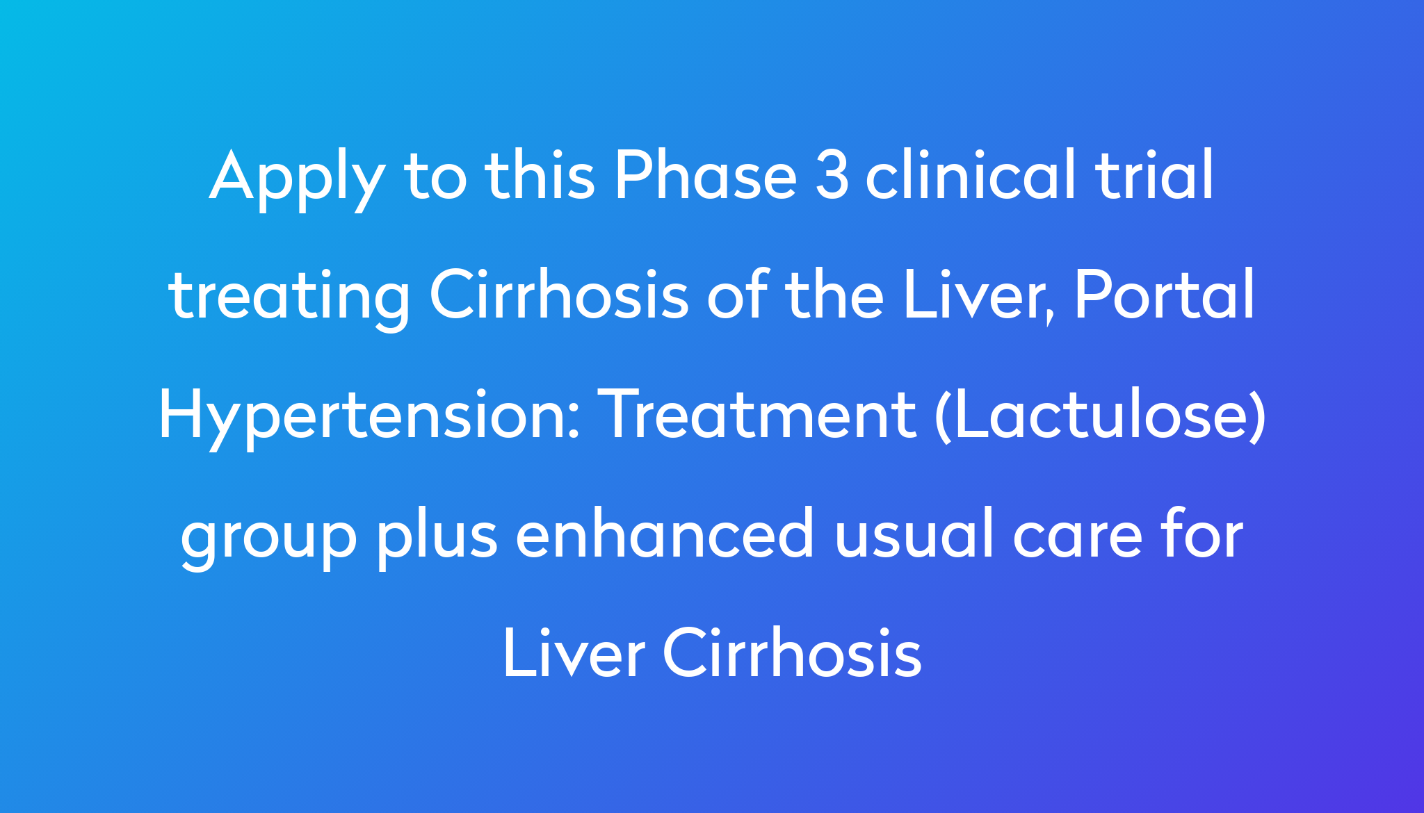 treatment-lactulose-group-plus-enhanced-usual-care-for-liver